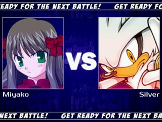 Miyako Arima vs. Silver the Hedgehog