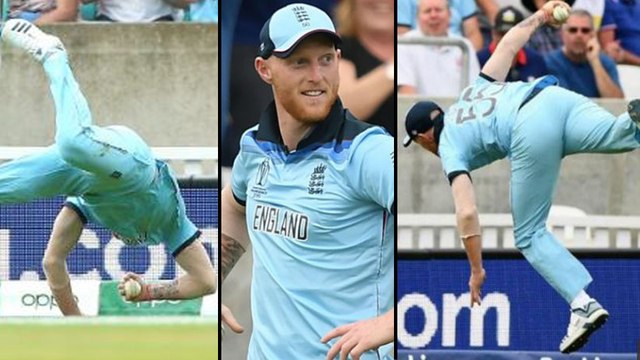 ICC World Cup 2019: Ben Stokes Takes Stunning Catch During England V South Africa Match!!