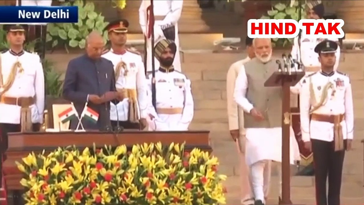 Modi takes oath as 15th Prime Minister Of India #PMModi #NamoAgain #ModiOath