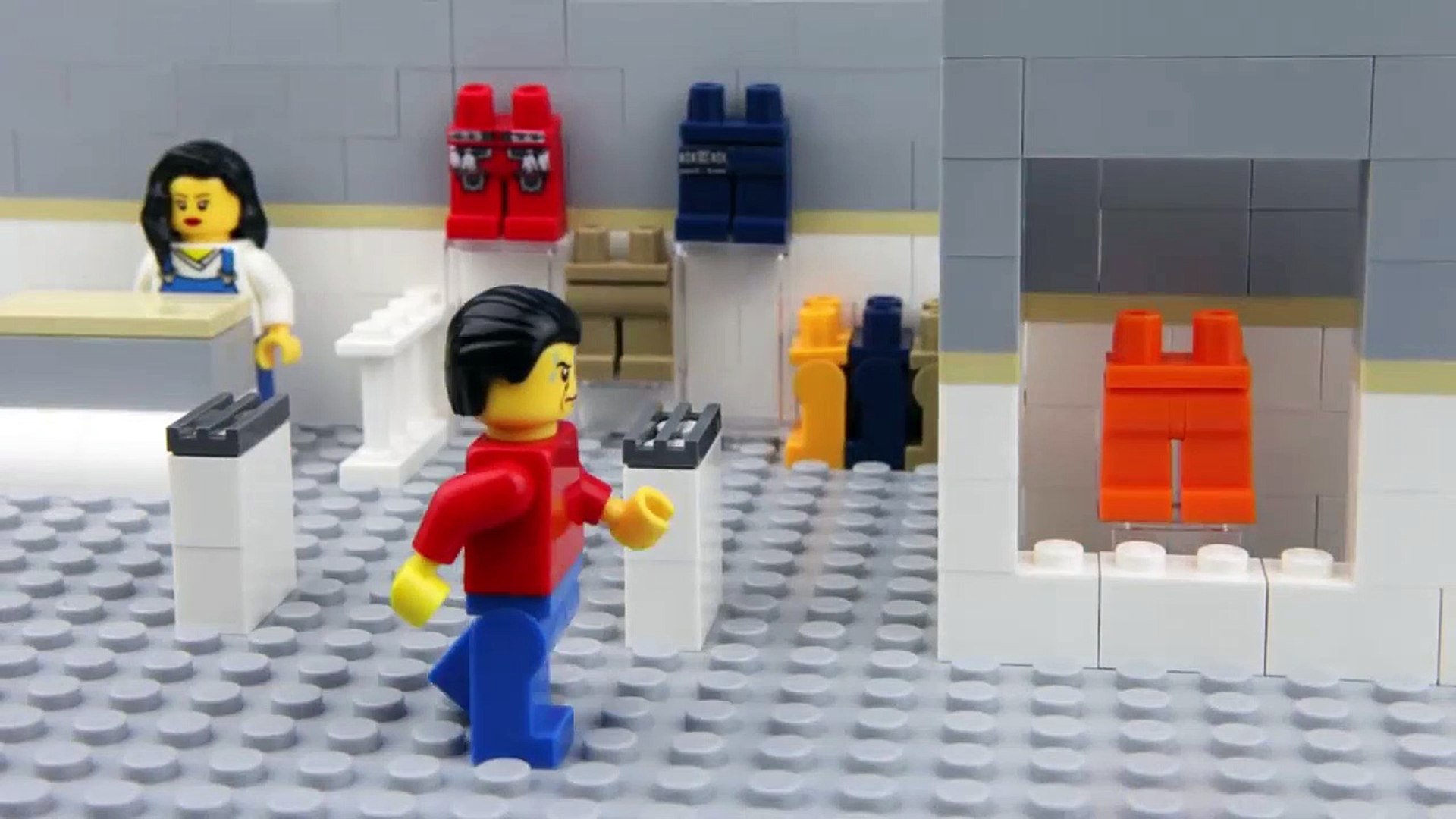 Lego Toilet Fail - Unlucky Lego Man - video Dailymotion
