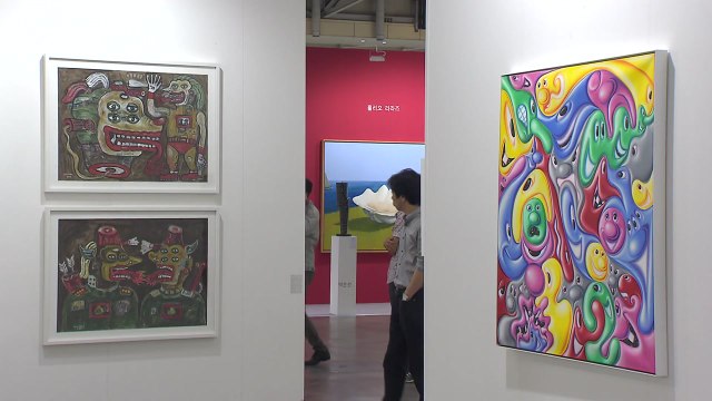 [부산] 국내 최대 미술품 거래시장 벡스코서 개막 / YTN