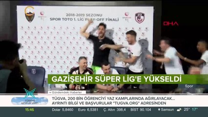 Gazişehir Gaziantep artık Süper Lig'de