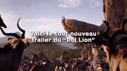 Voici le nouveau trailer du "Roi Lion" !
