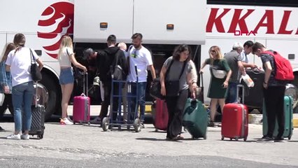 MUĞLA Marmaris'te bayram yoğunluğu başladı