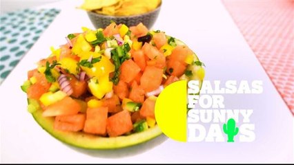 Faire sa salsa à la pastèque fraîche