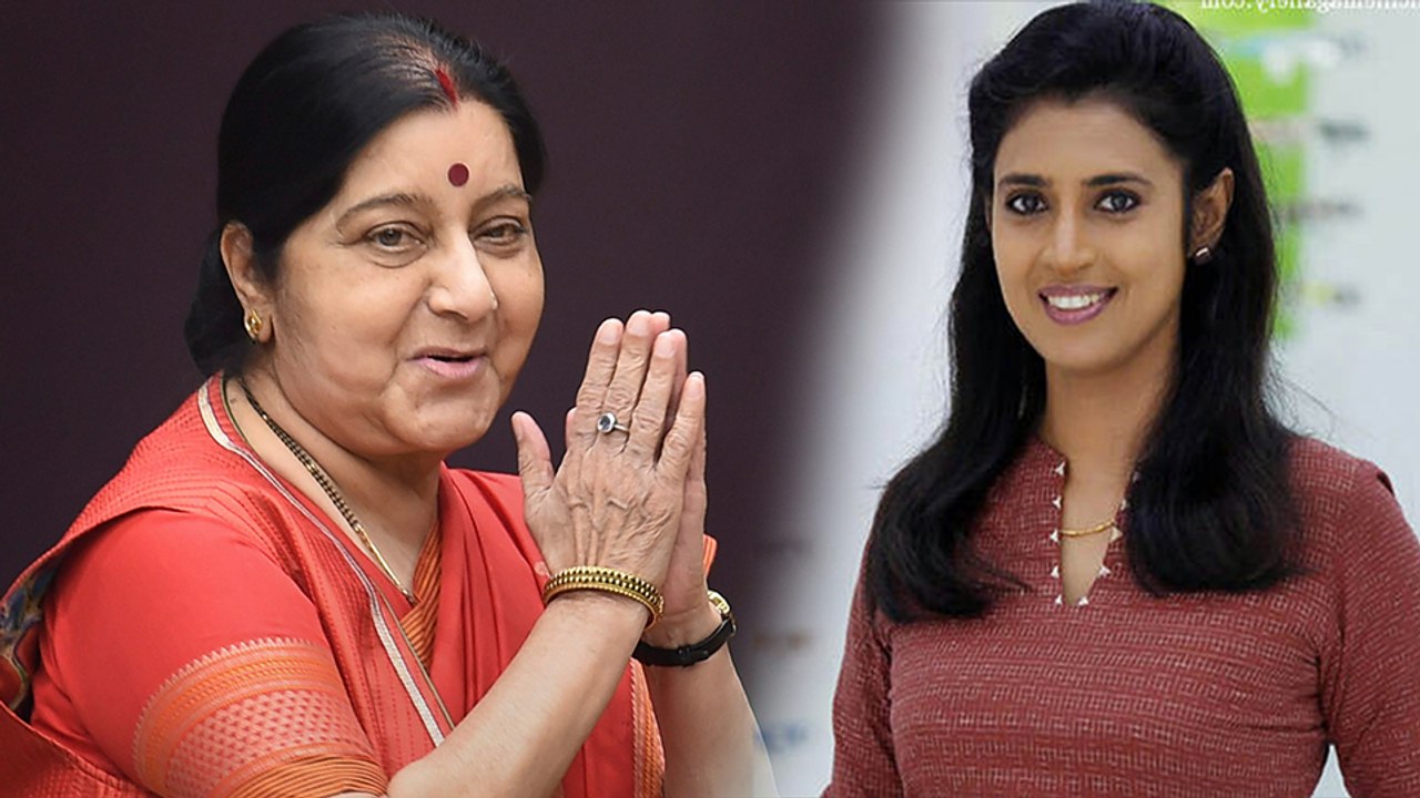 Actress Kasthuri tweet | சுஷ்மா சுவராஜ் குறித்த...