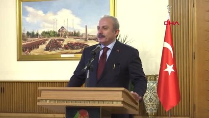 TBMM BAŞKANI ŞENTOP PERSONELLE BAYRAMLAŞTI