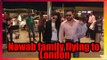 Saif Ali Khan with wife Kareena Kapoor Khan and son Taimur fly to London for Jawani Jaaneman's shoot