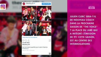 The Voice : Julien Clerc absent de la prochaine saison ? La production réagit