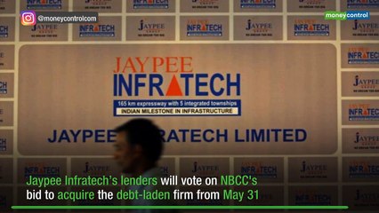 Download Video: Jaypee Infratech’s lenders will vote on NBCC's bid to acquire the debt-laden firm from May 31