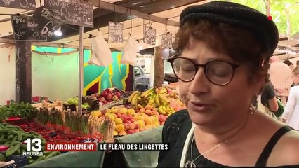Environnement :  l'effet désastreux des lingettes jetables