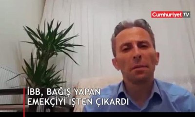 Ekrem İmamoğlu'nun kampanyasına bağış yapan İBB çalışanı işten çıkarıldı