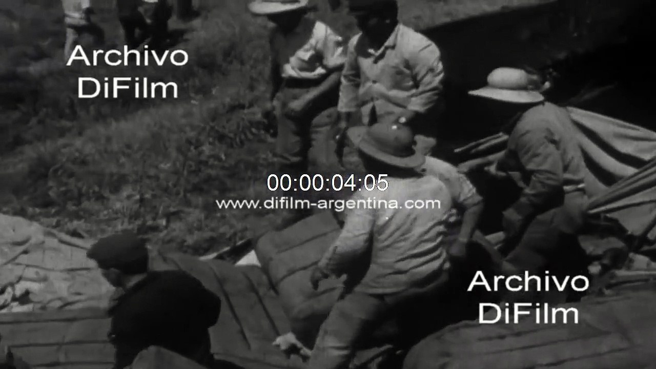 Choque de trenes en la localidad de Altamirano - Buenos Aires 1964