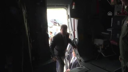 Bakan Akar ve komutanların "uçan kale" ile 108. yıl uçuşu