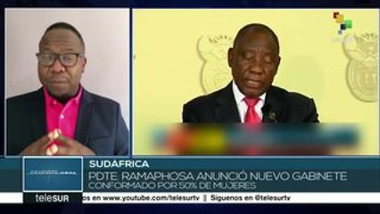 Sudáfrica: mujeres conforman 50% del nuevo gabinete presidencial