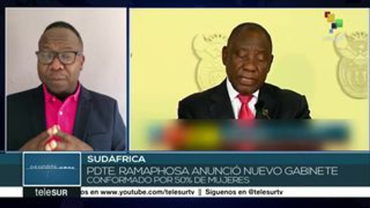 Sudáfrica: mujeres conforman 50% del nuevo gabinete presidencial