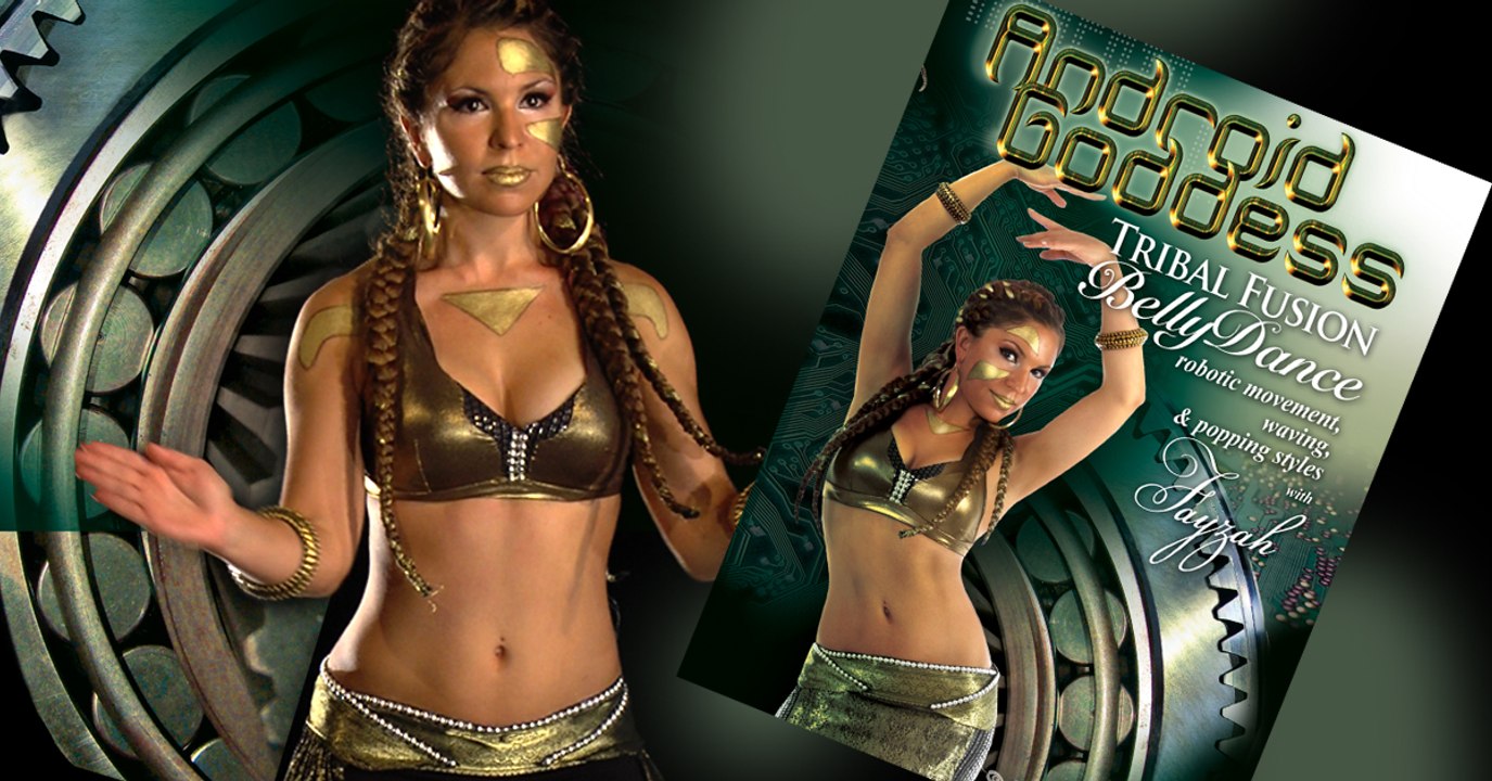 Android Goddess: Tribal Fusion Bellydance, Robotic Movement, Waving & Popping Styles, with Fayzah - Trailer