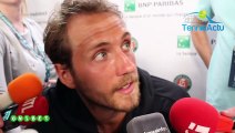 Roland-Garros 2019 - Lucas Pouille et les loges vides du Chatrier : 