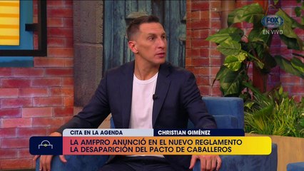 Agenda FS: Al 'Chaco' le sorprendió toparse con el Pacto de Caballeros