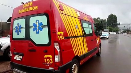 Homem fica ferido em acidente na Rua Europa