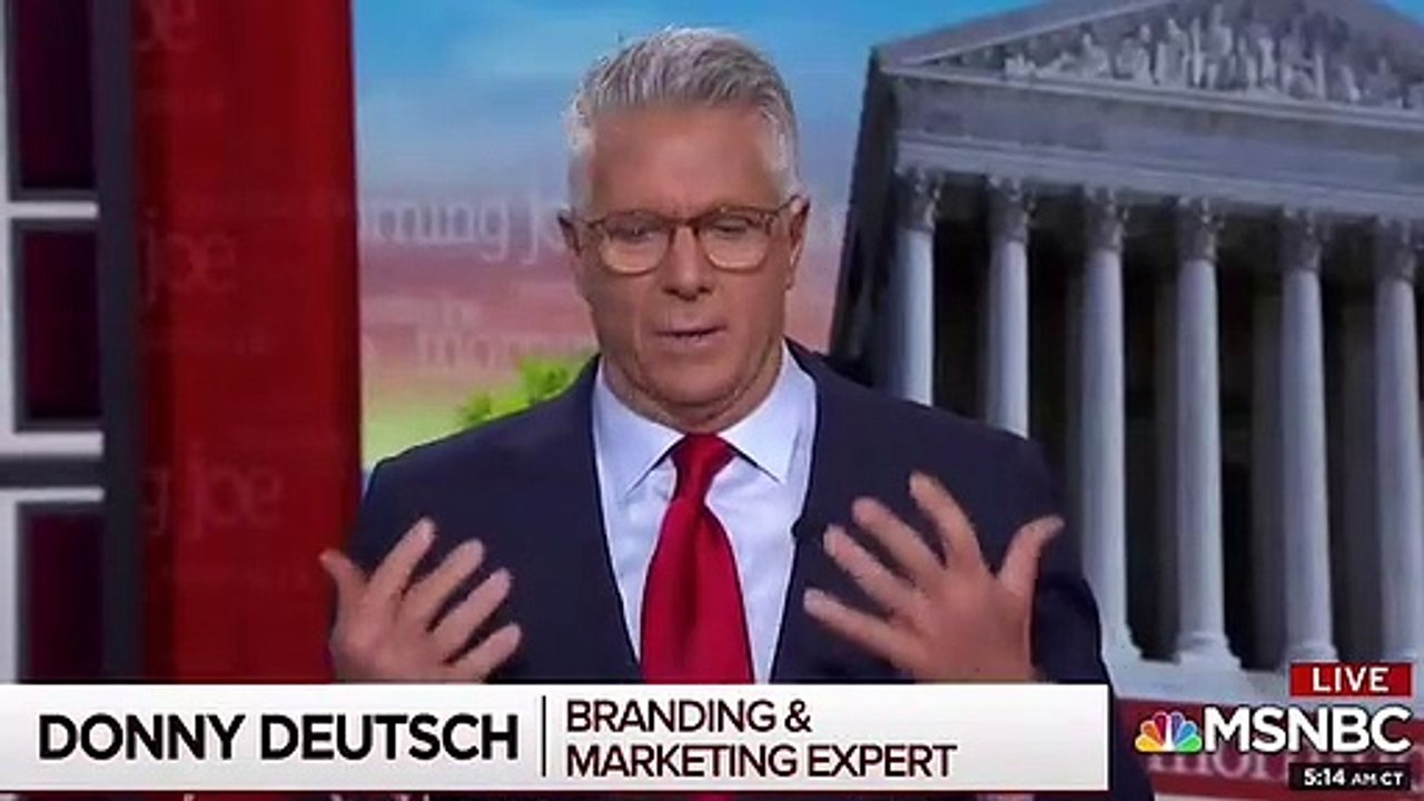 Donny Deutsch Suggests Democrats Use 'Criminal' Instead Of Impeachment