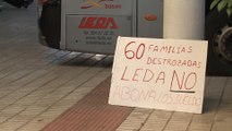 Los trabajadores de Leda inician su primera jornada de huelga indefinida