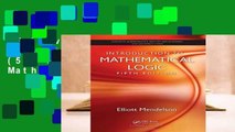 Full version  Introduction to Mathematical Logic (5th Edition) (Discrete Mathematics and Its