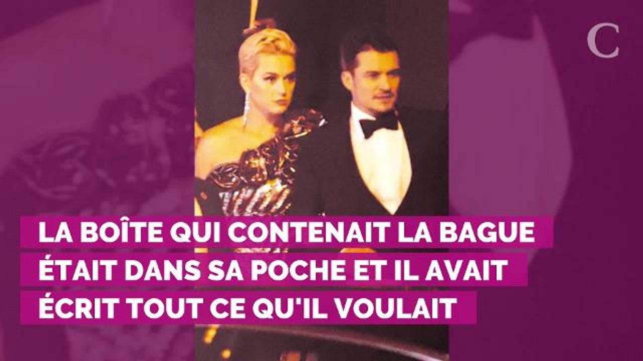 Katy Perry révèle de nouveaux détails (très drôle) sur la demande en mariage d'Orlando Bloom