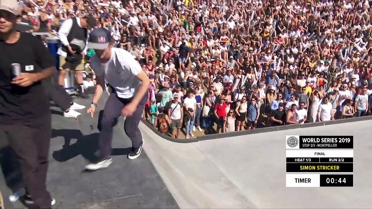 Simon Stricker | 3rd place - SNIPES Skateboard Street Pro Final | FISE Montpellier 2019