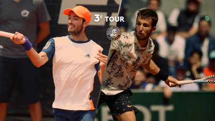 Roland-Garros 2019 : Le résumé de Juan Ignacio Landero - Corentin Moutet