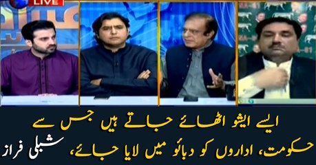 Controversial issues are raised to pressurize the government and institutes: Shibli Faraz