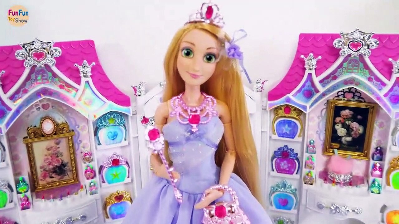 Princess Barbie Rapunzel Elsa Bell Birthday Party Dress Up! Gaun pesta Putri Barbie Princesa Vestido | Karla D.