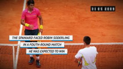 Nadal loses for first time at French Open