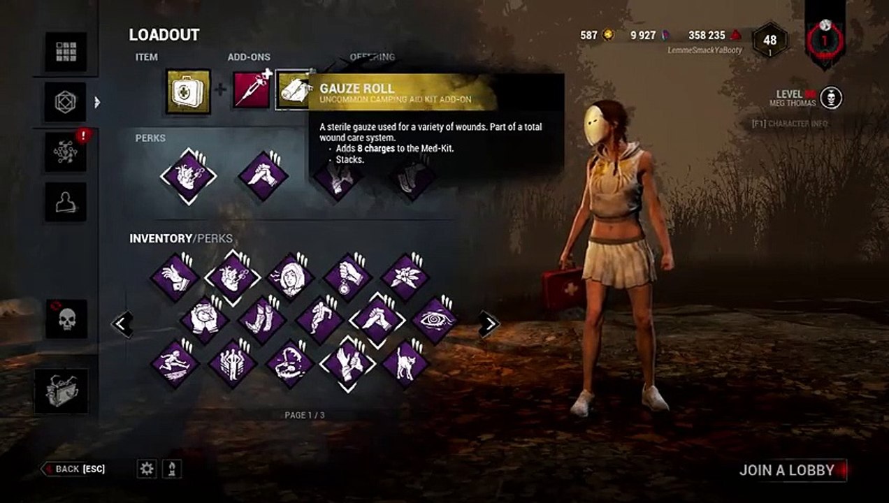 Meg Thomas I'm SUPER TOXIC - Dead By Daylight