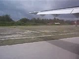 Landing Video in Bora Bora French Polynesia