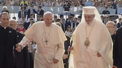 La visita del papa convierte a Bucarest en una fiesta del cristianismo