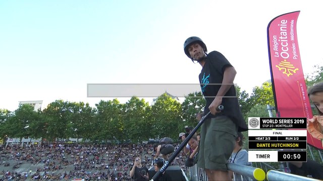 Dante Hutchinson | 3rd place - Occitanie Scooter Freestyle Park Pro Final | FISE Montpellier 2019