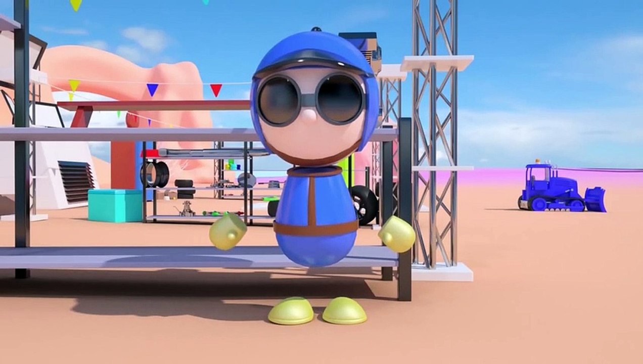 Spid la voiture de course |  Monster Truck, bulldozer, Star Wars | Dessins animés pour enfants