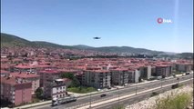 Bozüyük'te drone ile trafik denetimi yapıldı