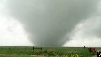 Texas Tornado Moving In Fast