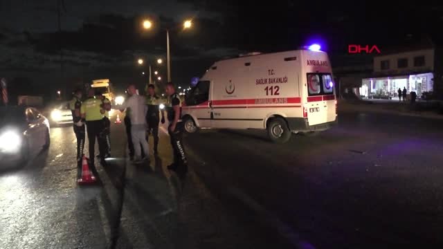 KONYA Otomobille çarpışan motosiklet sürücüsü öldü