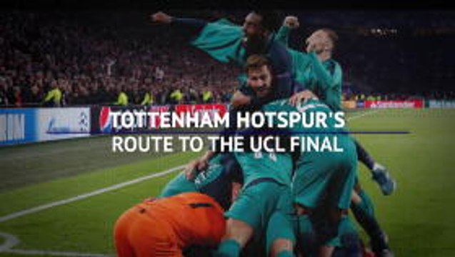 Tottenham's route the the Champions League Final