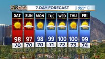 Warm weekend ahead for the Valley