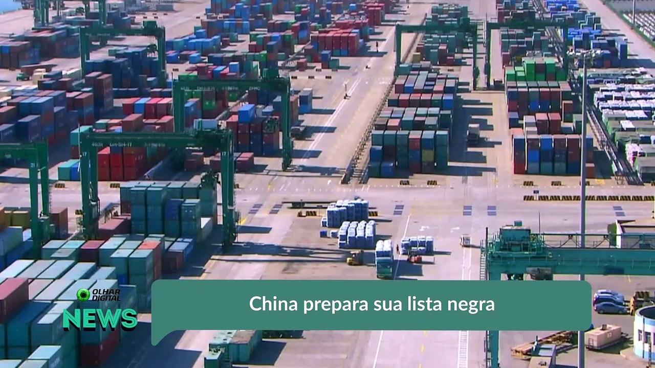 China prepara sua lista negra