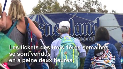 Les visiteurs se pressent pour l’ouverture du parc Disney consacré à Star Wars