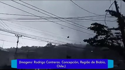 Tornado na Região de Bío-Bío - Chile 31-05-2019
