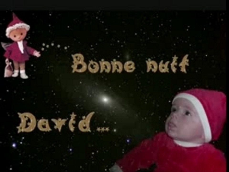 Bonne nuit David 16-12-2007