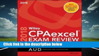 Full E-book  Wiley Cpaexcel Exam Review 2018 Study Guide: Auditing and Attestation  Review