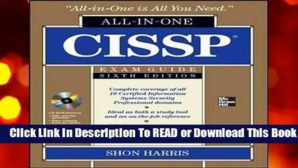 Online CISSP All-in-One Exam Guide, 6th Edition  For Full