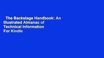 The Backstage Handbook: An Illustrated Almanac of Technical Information  For Kindle